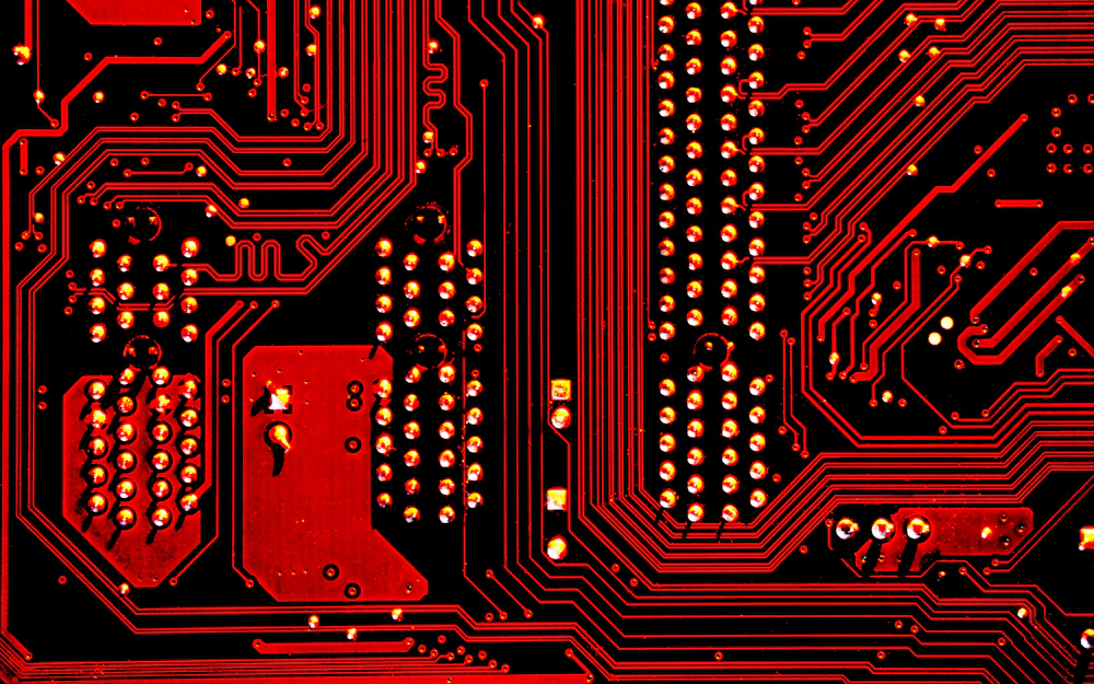 Close-up of a computer motherboard illustrating hardware constraints in a post-quantum migration